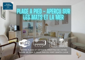 La Brise Du Mexico - Appart 4 personnes, Vue Mer - 2 terrasses, piscine, parking - CapitalChic Services Saint-Raphael